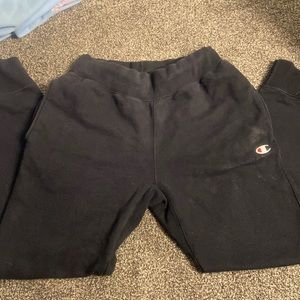 Black Champion sweatpants